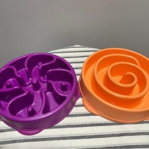 Outward Hound Fun Feeder Slo Bowl Slow Feeder Dog Bowl